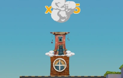 Tower Rush: Etagen bauen.