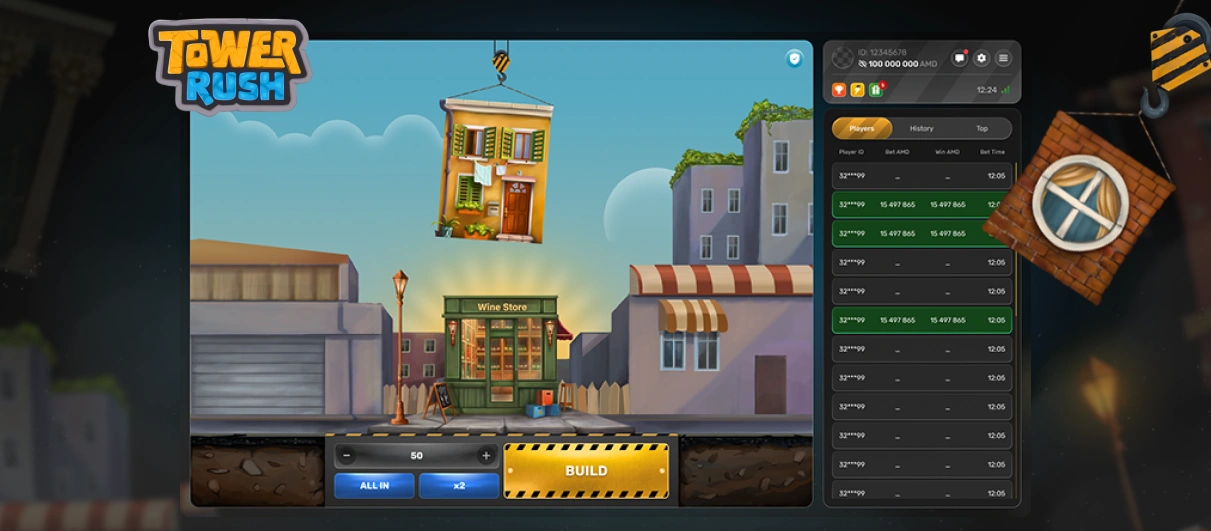 Tower Rush Grafiken & Design.