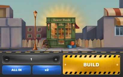Tower Rush – Platzieren Sie Ihre Wette.